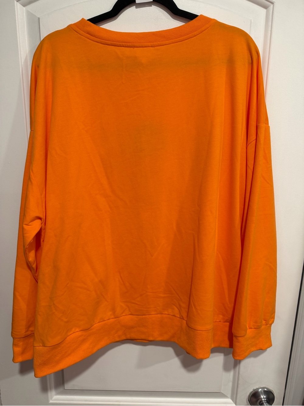 350 NWT BiBi Orange GAME DAY Football Sweatshirt Size XL - Picture 3 of 6